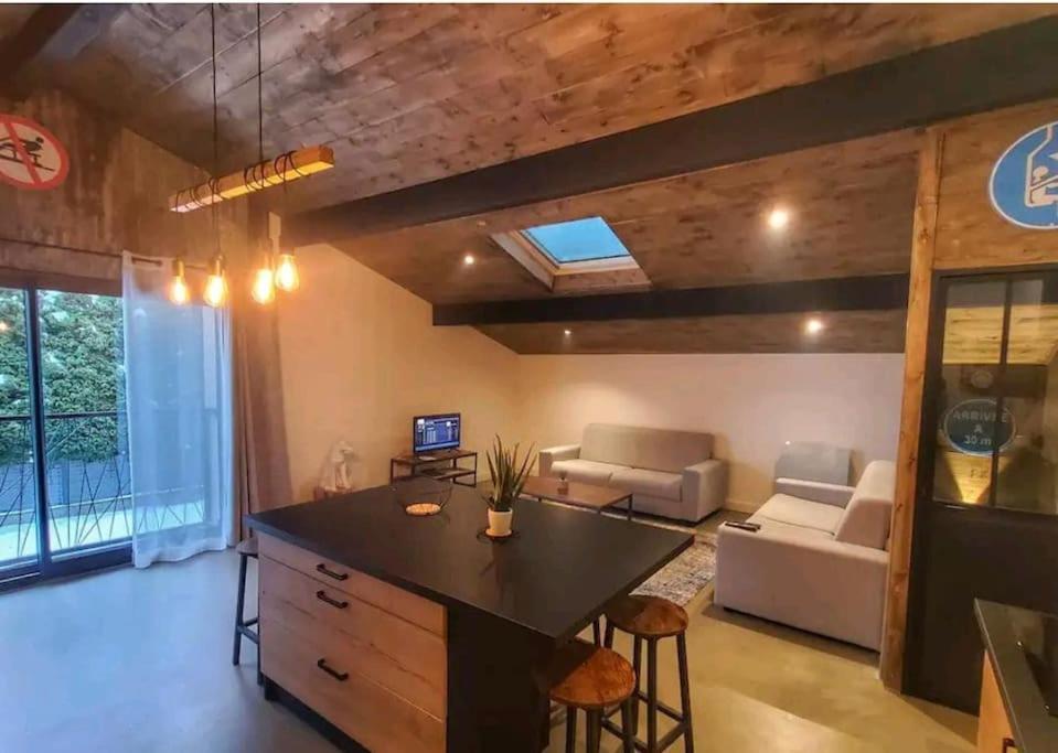 Ferienwohnung Bienvenue Chez Les Trutes Modane Exterior foto